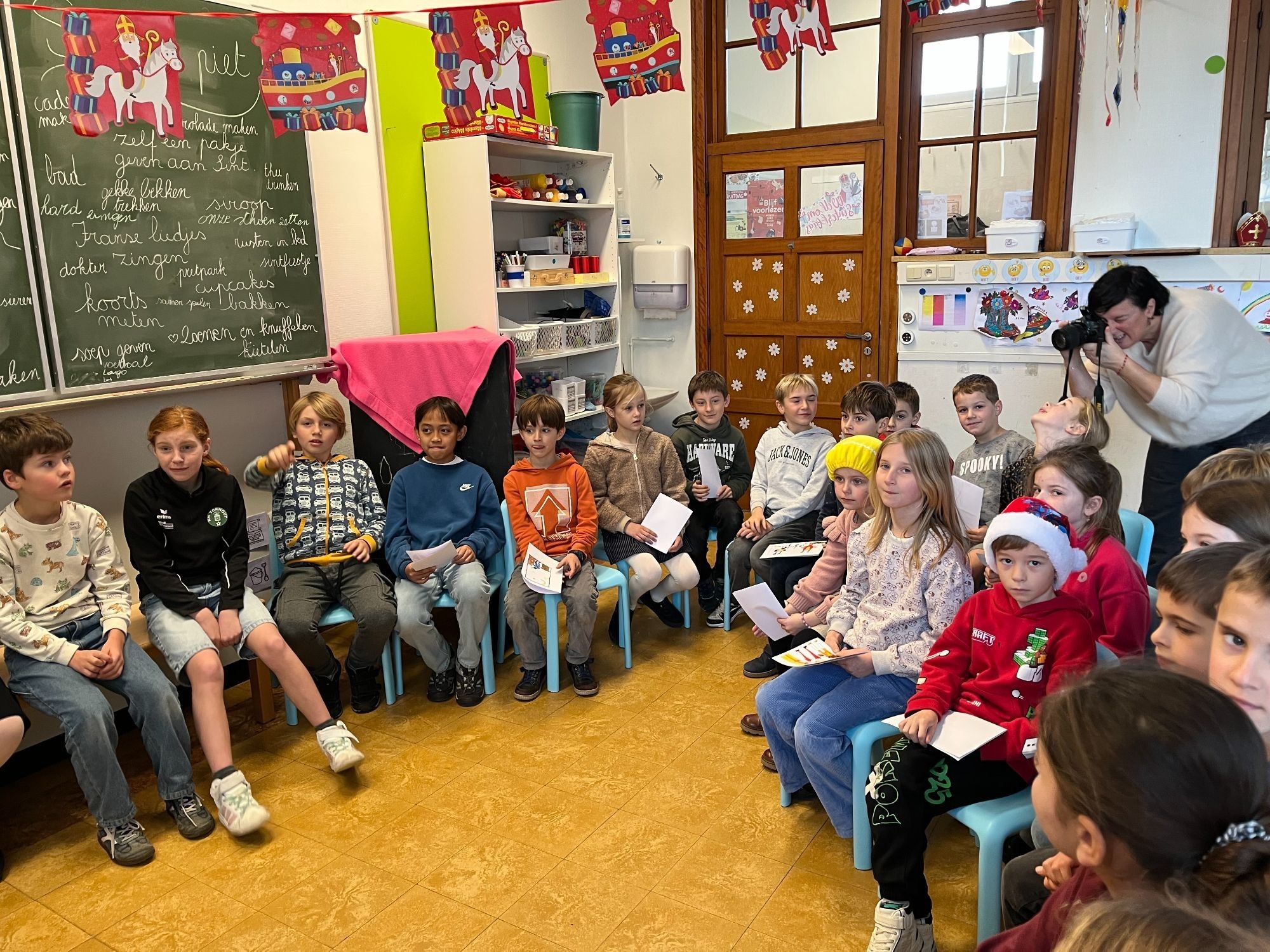 L3 Sinterklaas op bezoek