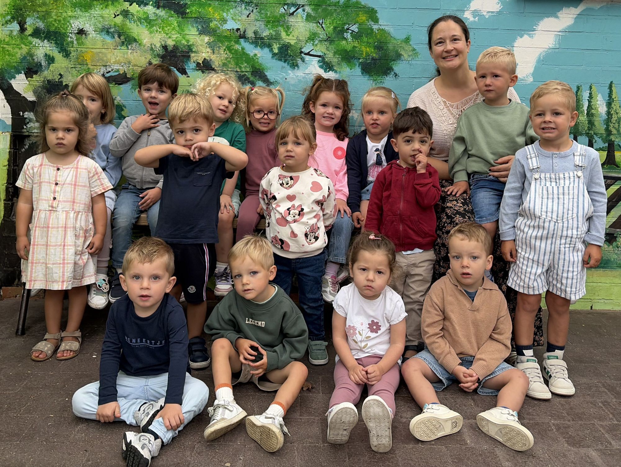 K0A&K1A peuter en eerste kleuter A blauwe klas