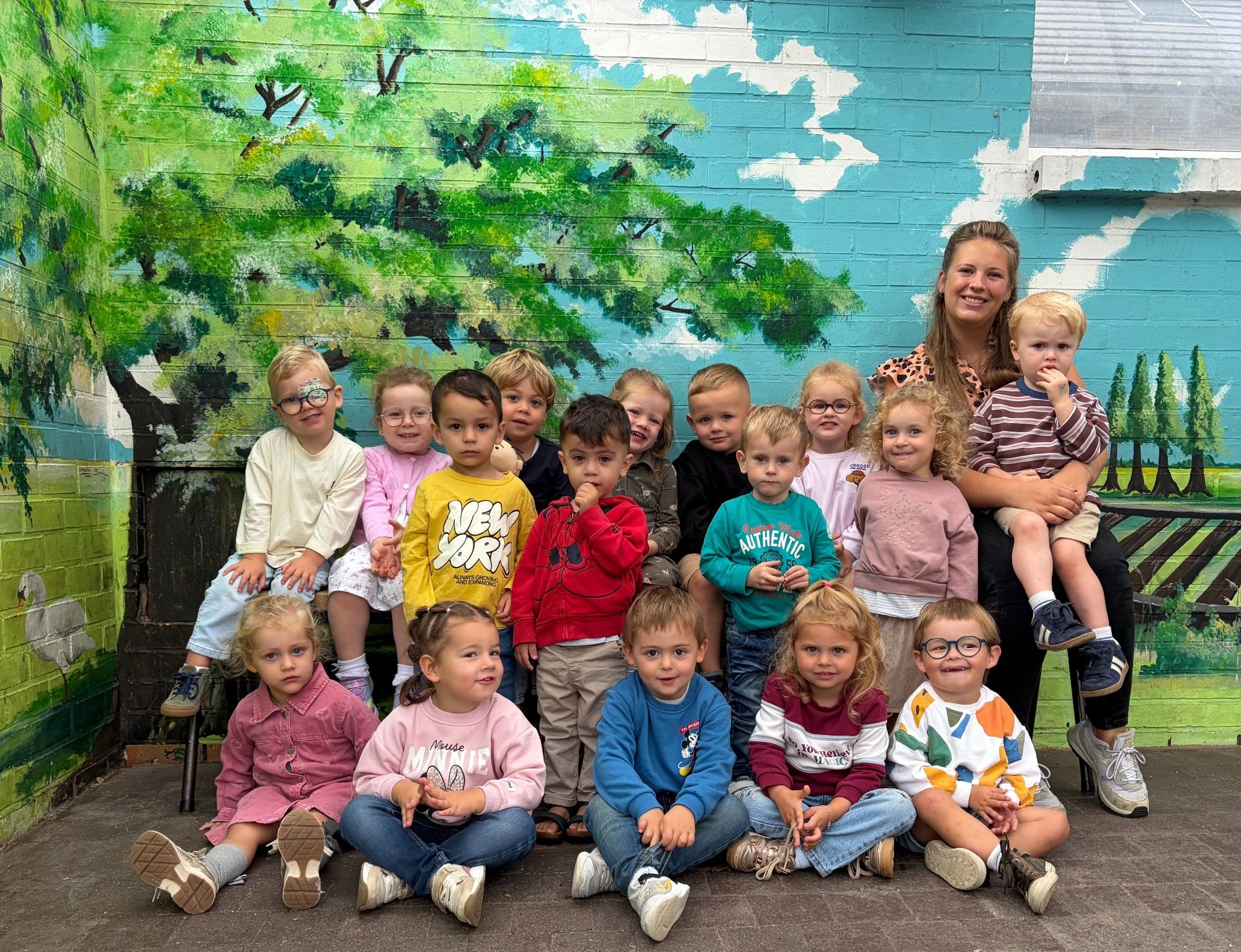 K0B&K1B peuter en eerste kleuterklas B rode klas